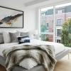 bedroom decor and modern-neutral colored sheets and pillows